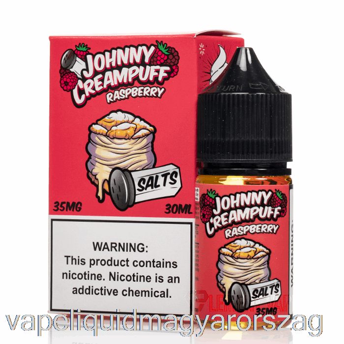 Málna - Johnny Creampuff Salts - 30ml 35mg Vape Toll